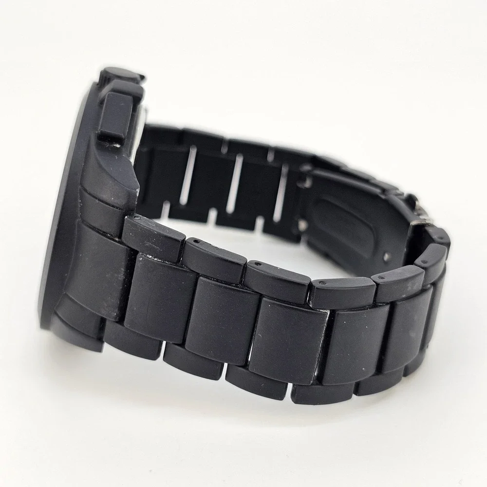 Rocawear Men's Watch 45MM Black Dial Black Bracelet Band‎ 7
